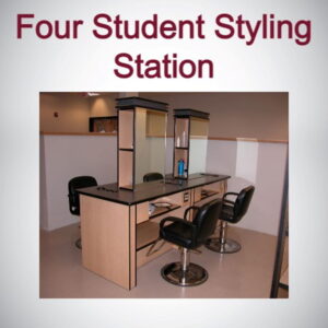 Four Student Styling Station